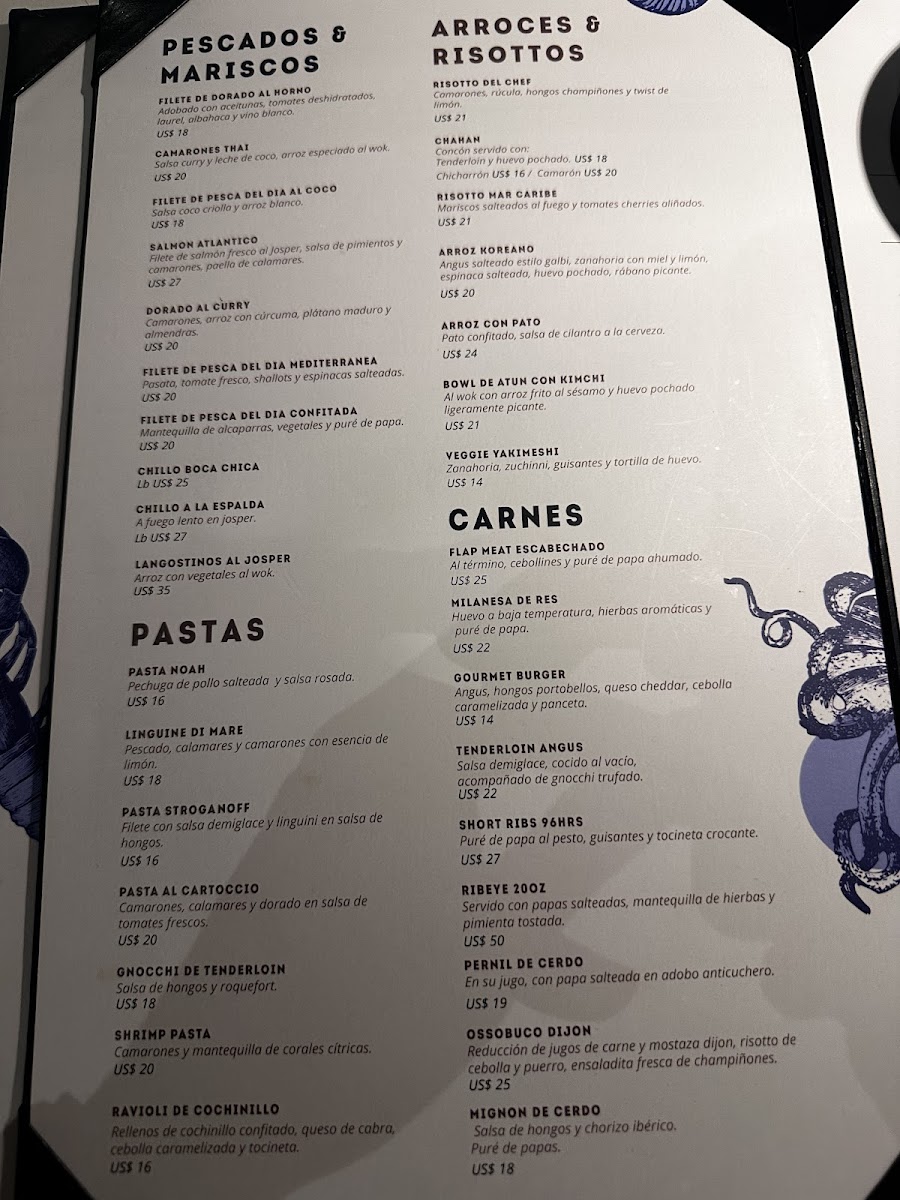 Menu Noah Marina-10